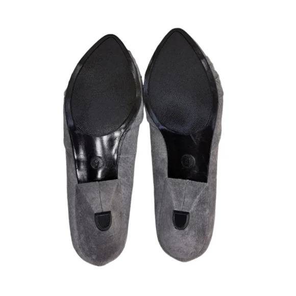 Vintage Mossimo Women's Suede Grey Shoes Size 9 - Picture 9 of 14